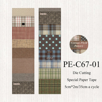 Paper Sketch Series Die Cutting Special Paper Tape