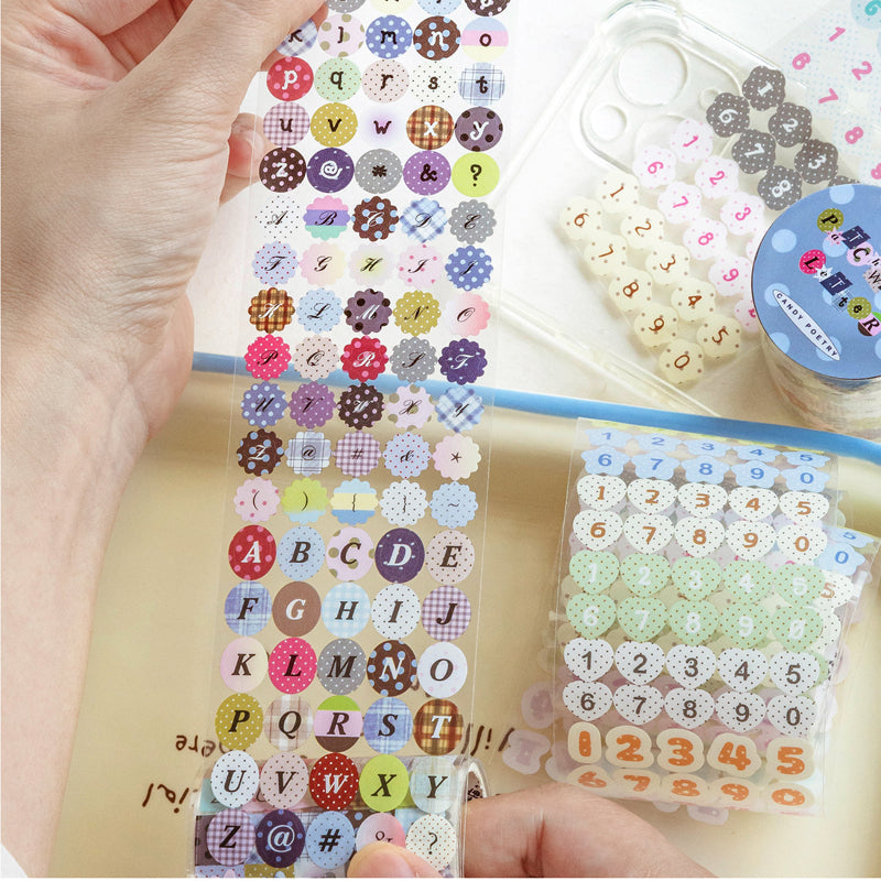 Bulk Character Series Die Cutting PET Tape for journaling, scrapbooking and collage