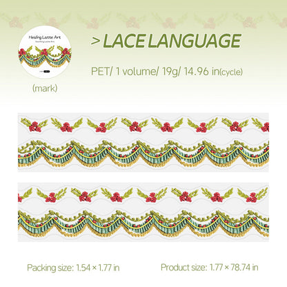 Cure Latte Series Die Cutting PET Tape