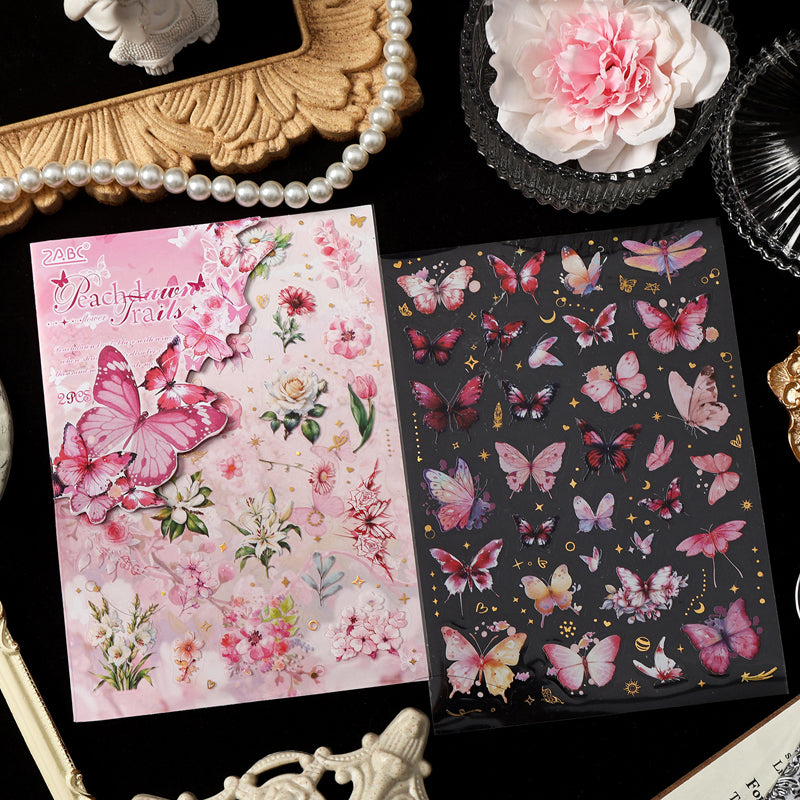 Flower Butterfly Language Sticker