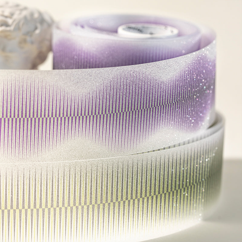 Illusion Series Flash PET Tape for journaling, scrapbooking and collage