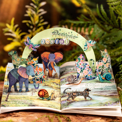 Maurice Animal Imprint Series Die Cutting PET Tape featuring animal designs for journaling, scrapbooking and collage