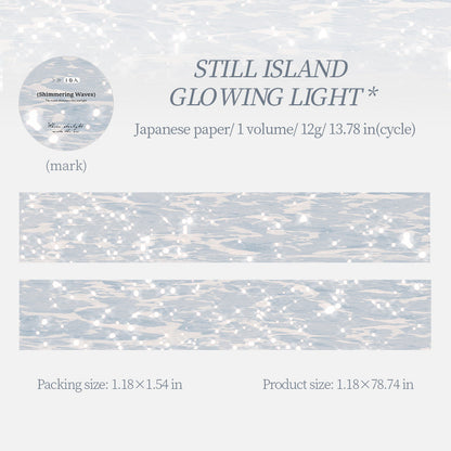 Glittering Waves Series Washi Tape