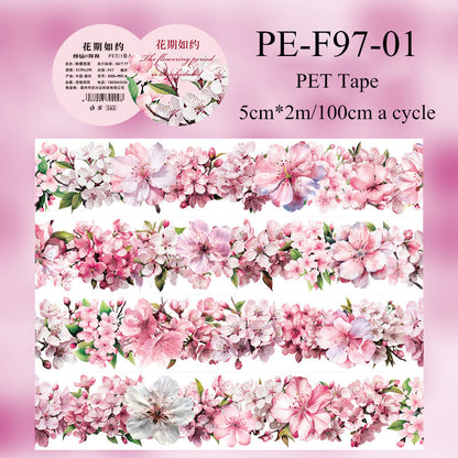 Flowering Season Series PET Tape