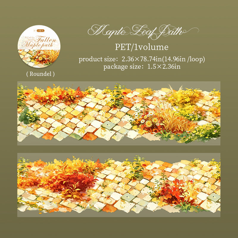 Maple Leaves Series PET Tape