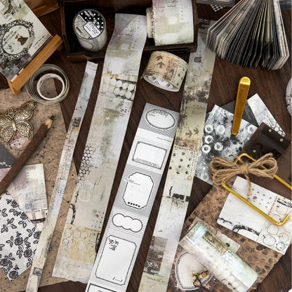 The Same Corner Series Note Paper + Tape for journaling, scrapbooking and collage