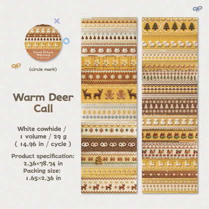 Island Dream Series White Kraft Paper Tape