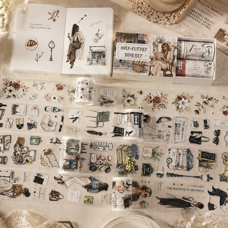 French Afternoon Masking Tape Set