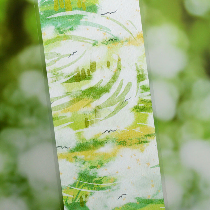 Whole Roll 7.5cm*5.1m Fly Dream PET Tape featuring dream designs for journaling, scrapbooking and collage