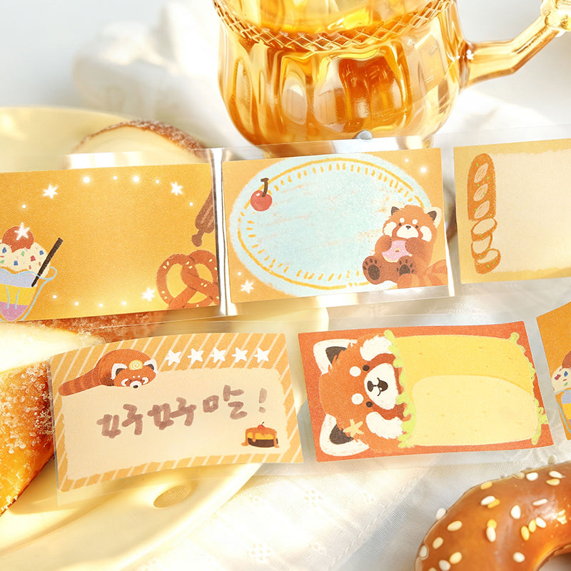BOBO Post Office Series Die Cutting Writing Paper Tape