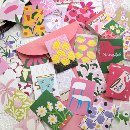 Still Life Overture Series Sticker Book featuring book designs for journaling, scrapbooking and collage