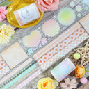 Line-cut shallow color Die Cutting Sparking Film PET Tape