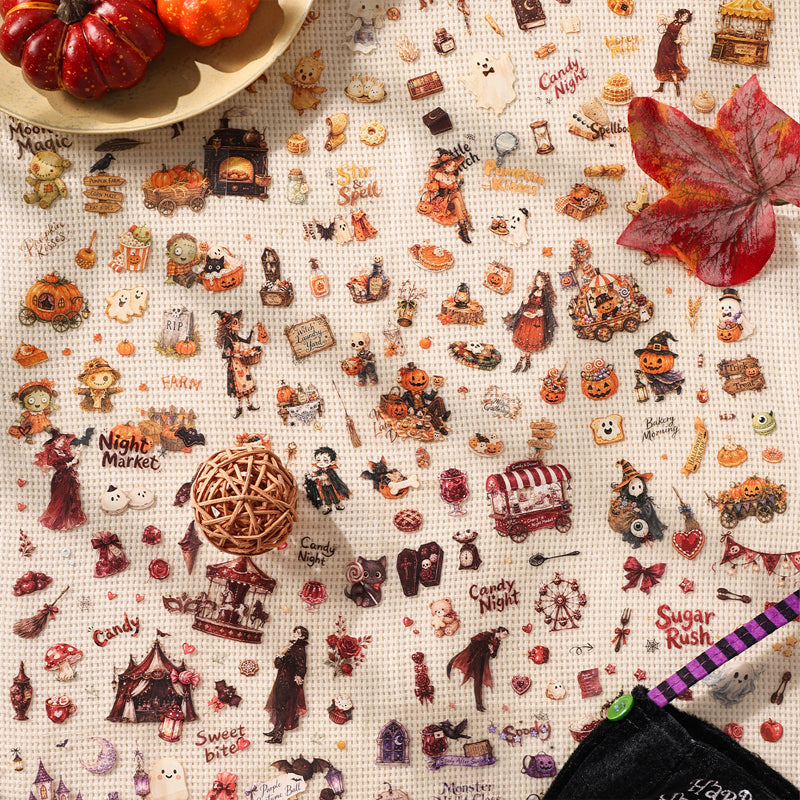 Halloween Feast Series Sticker for journaling, scrapbooking and collage