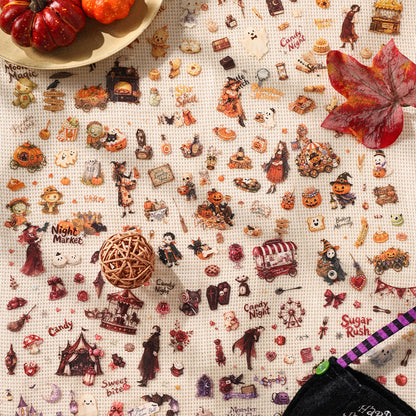 Halloween Feast Series Sticker for journaling, scrapbooking and collage
