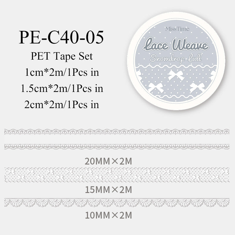 Soft Fleece Ribbon series PET Tape Set