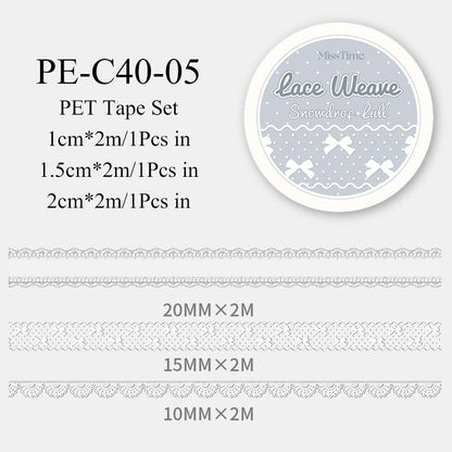 Soft Fleece Ribbon series PET Tape Set