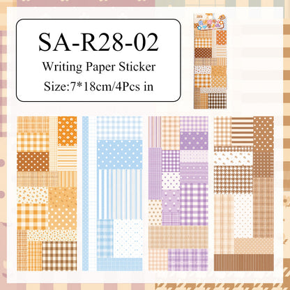 Collecting Cloth Time Series Sticker