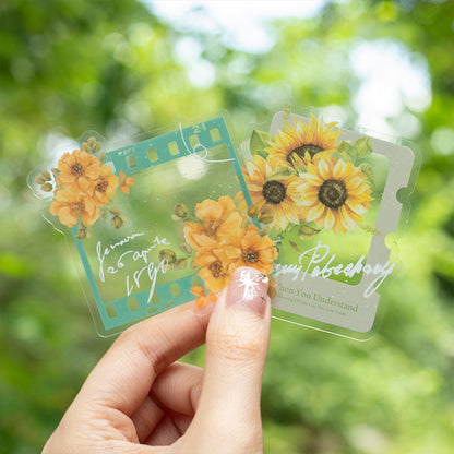 Flower film Sticker