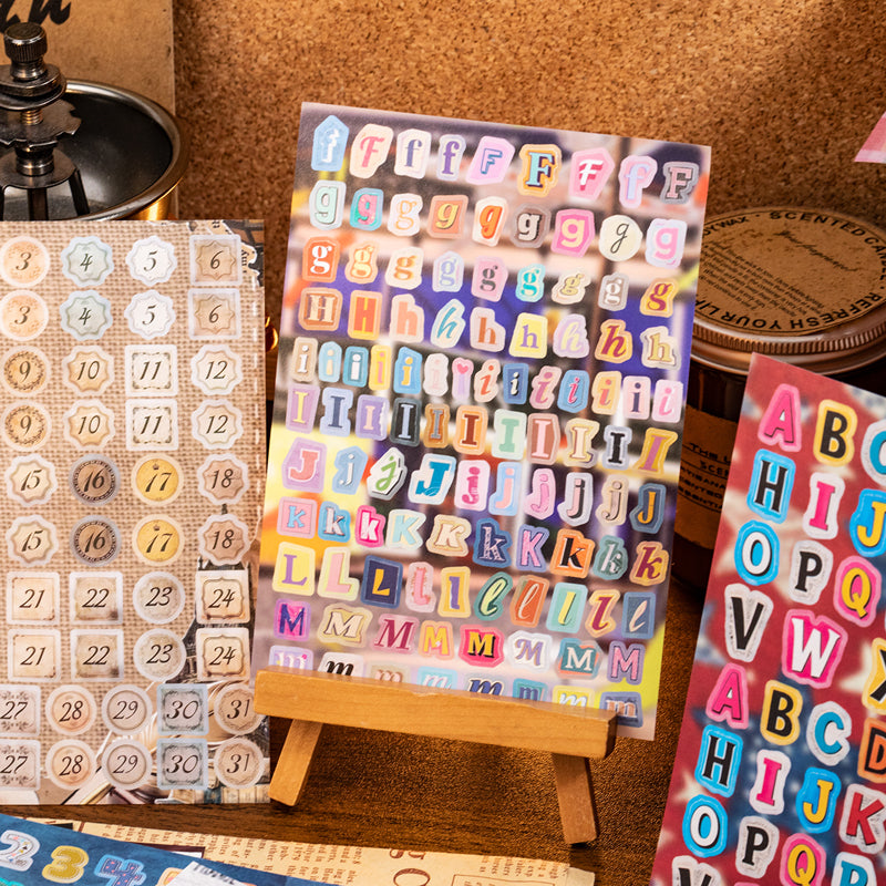 Little Moments Diary Series Sticker Book featuring book designs for journaling, scrapbooking and collage