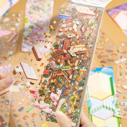 Department Store Series 3D Sticker for journaling, scrapbooking and collage