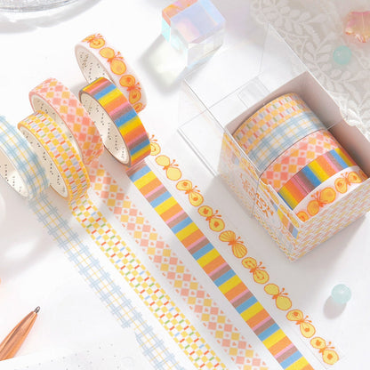 Sugar Frost Fantasy Series Washi Tape Set featuring fantasy designs for journaling, scrapbooking and collage