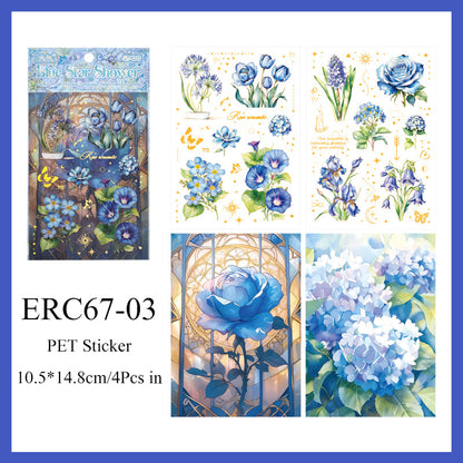 Flower language heart Sticker