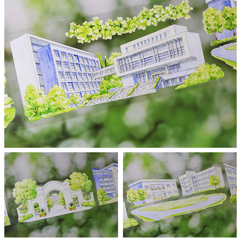 7.5cm*125cm Cool Color Summer PET Tape