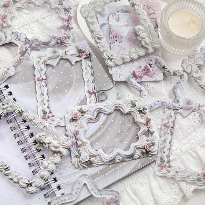 Cream Dream Series Sticker featuring dream, and cream designs for journaling, scrapbooking and collage