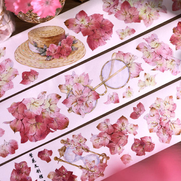Flower Mirror Die-Cutting Washi Tape - Sample 100cm