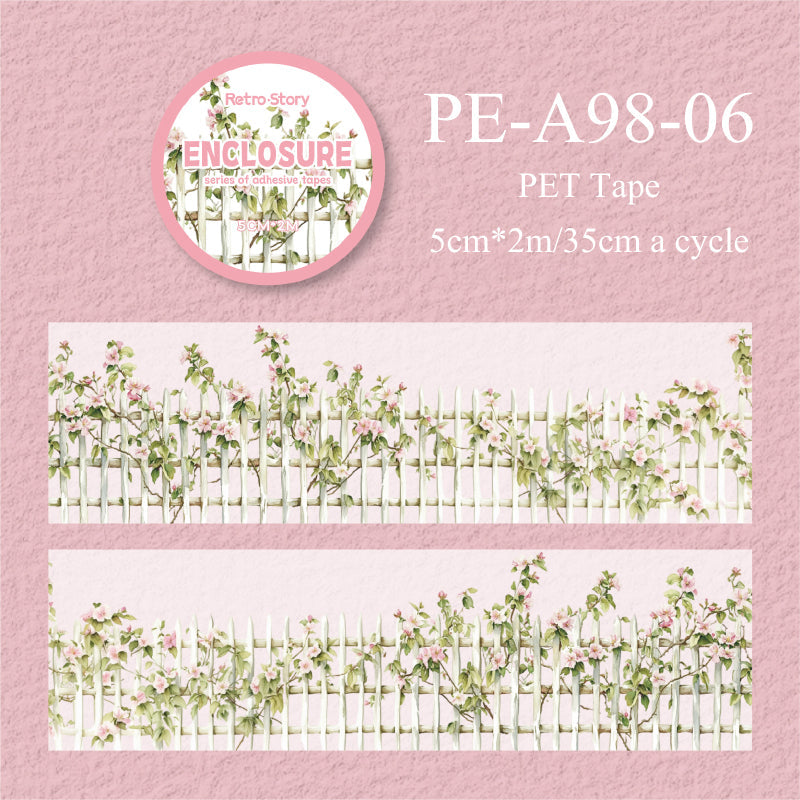 Retro fence series PET Tape