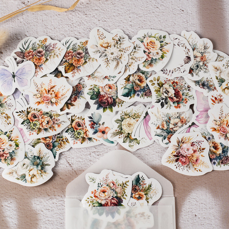Parting blossom Sticker