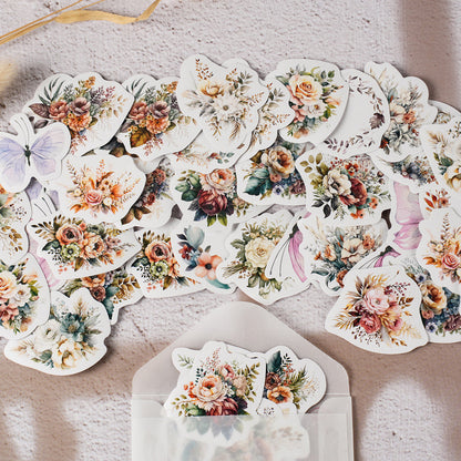 Parting blossom Sticker