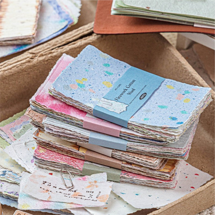Tear-Edge Material Paper