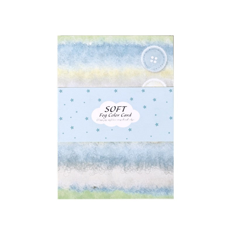 Soft Fog Color Card Writing Paper