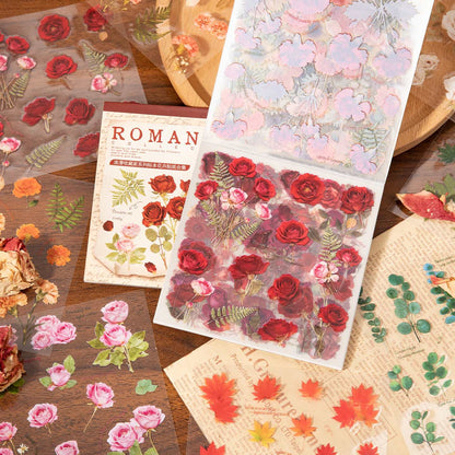 Specimen Flower PET Sticker Book