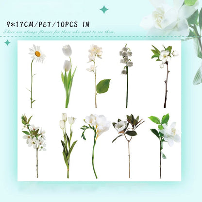 Time Flower Garden Sticker