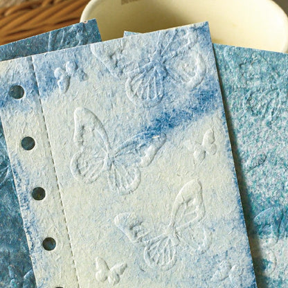 Material paper-star flower secret language Material Paper