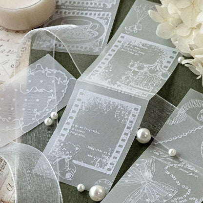 The Plain White Paper Corner Material Paper