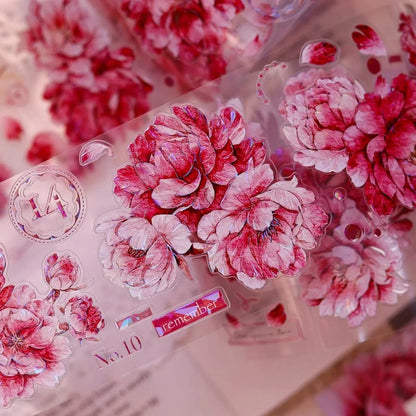 Peony Vintage PET & Washi Tape