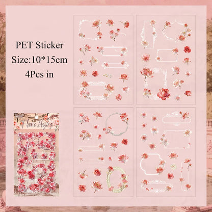 Frame View Garden Sticker