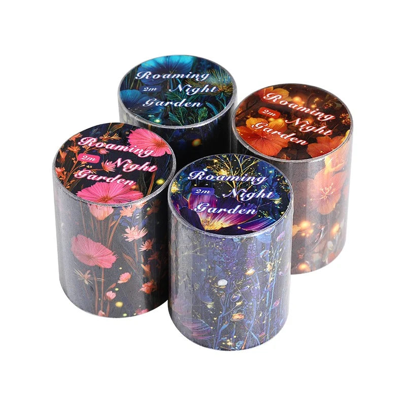 Roaming Night Garden Washi Tape