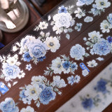 Sweet Blue Flower Paper(PET)