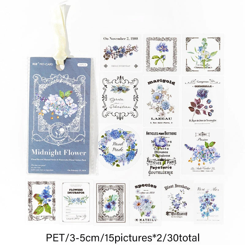 Floral notes Sticker