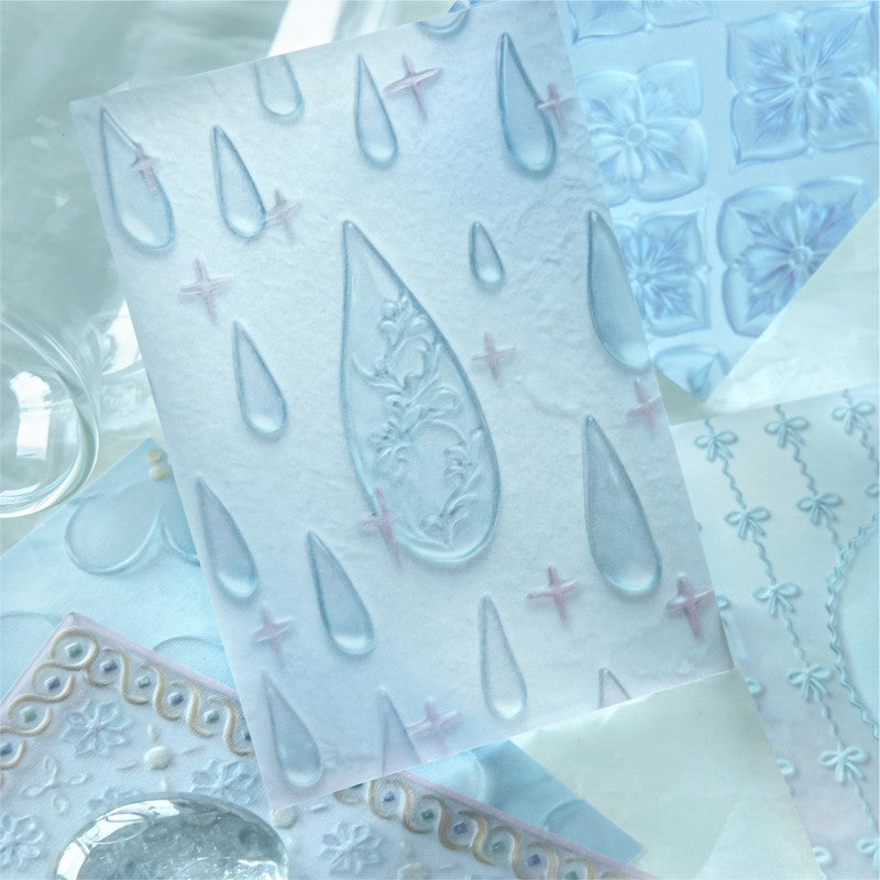 Soft Glass Garden Material Paper