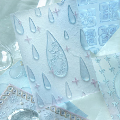 Soft Glass Garden Material Paper