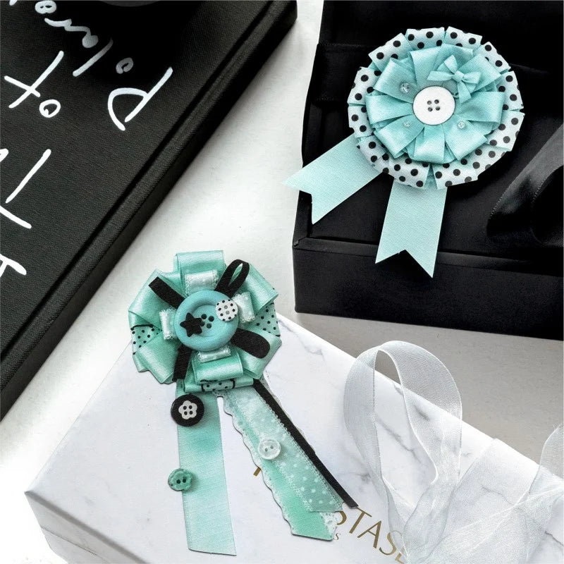 Vintage Ribbon Medal Sticker Pack