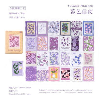 FlowerPost Office Material Paper