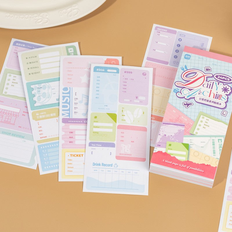 Life Notes Memo Pad