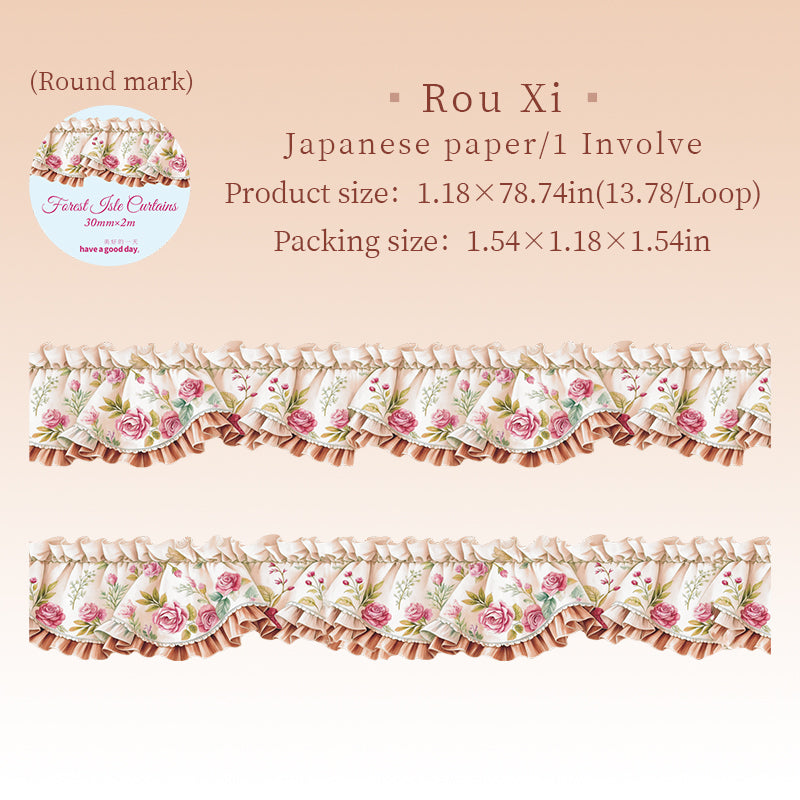 Forest Jsle Curtains Series Washi Tape