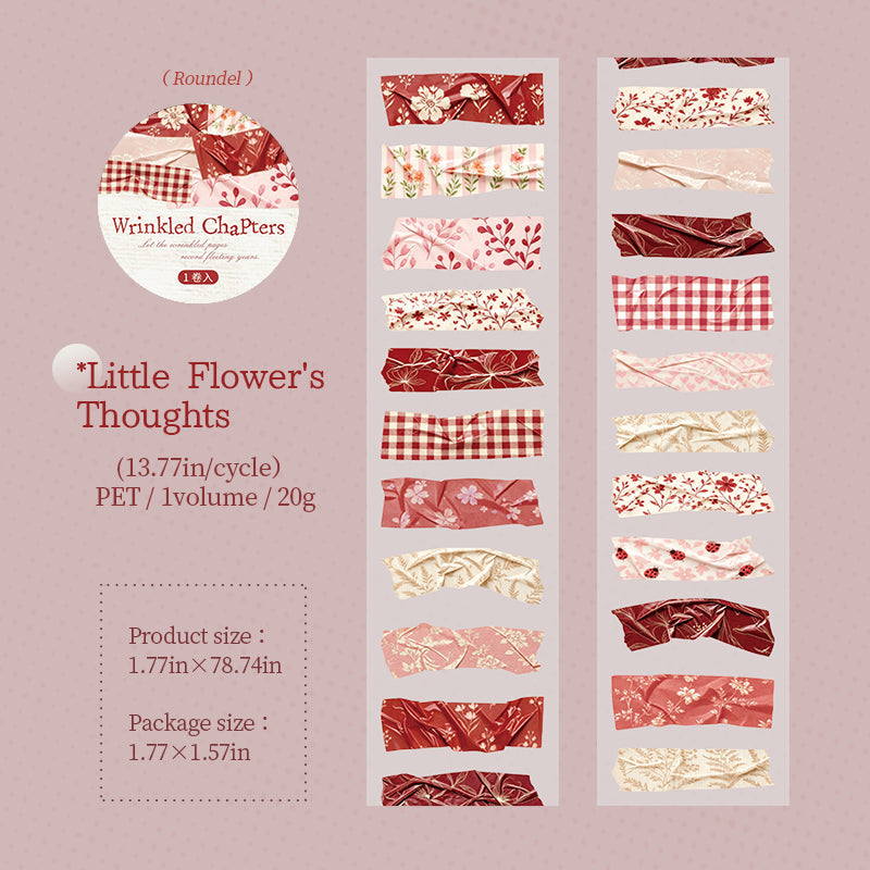Folded Pages Series Die Cutting PET Tape